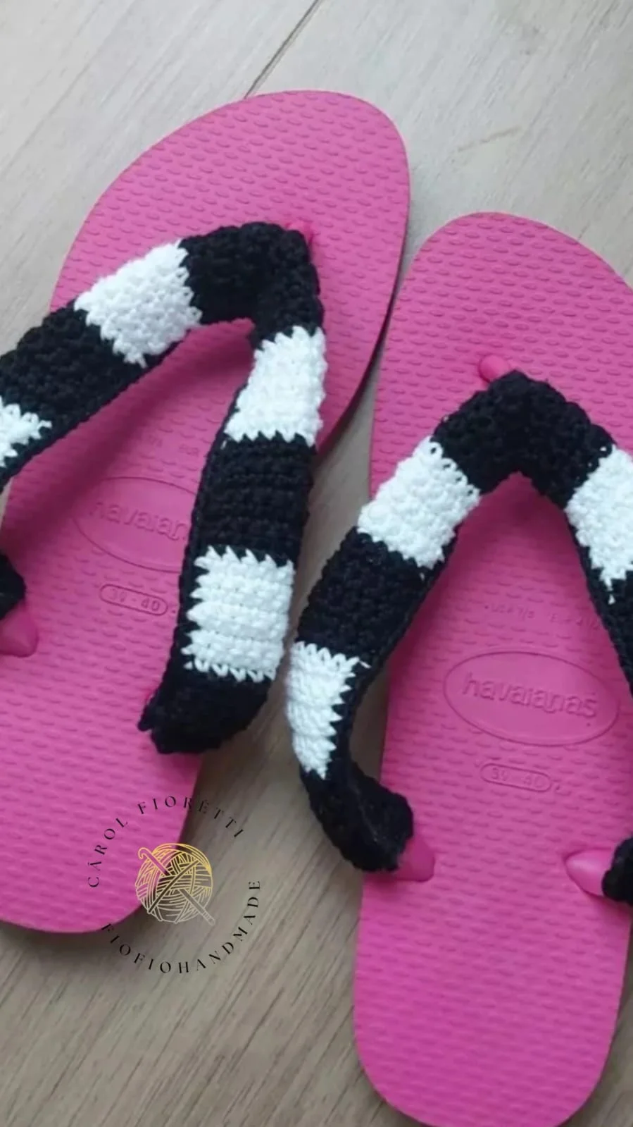 Trabalho em crochê feito por aluna 2